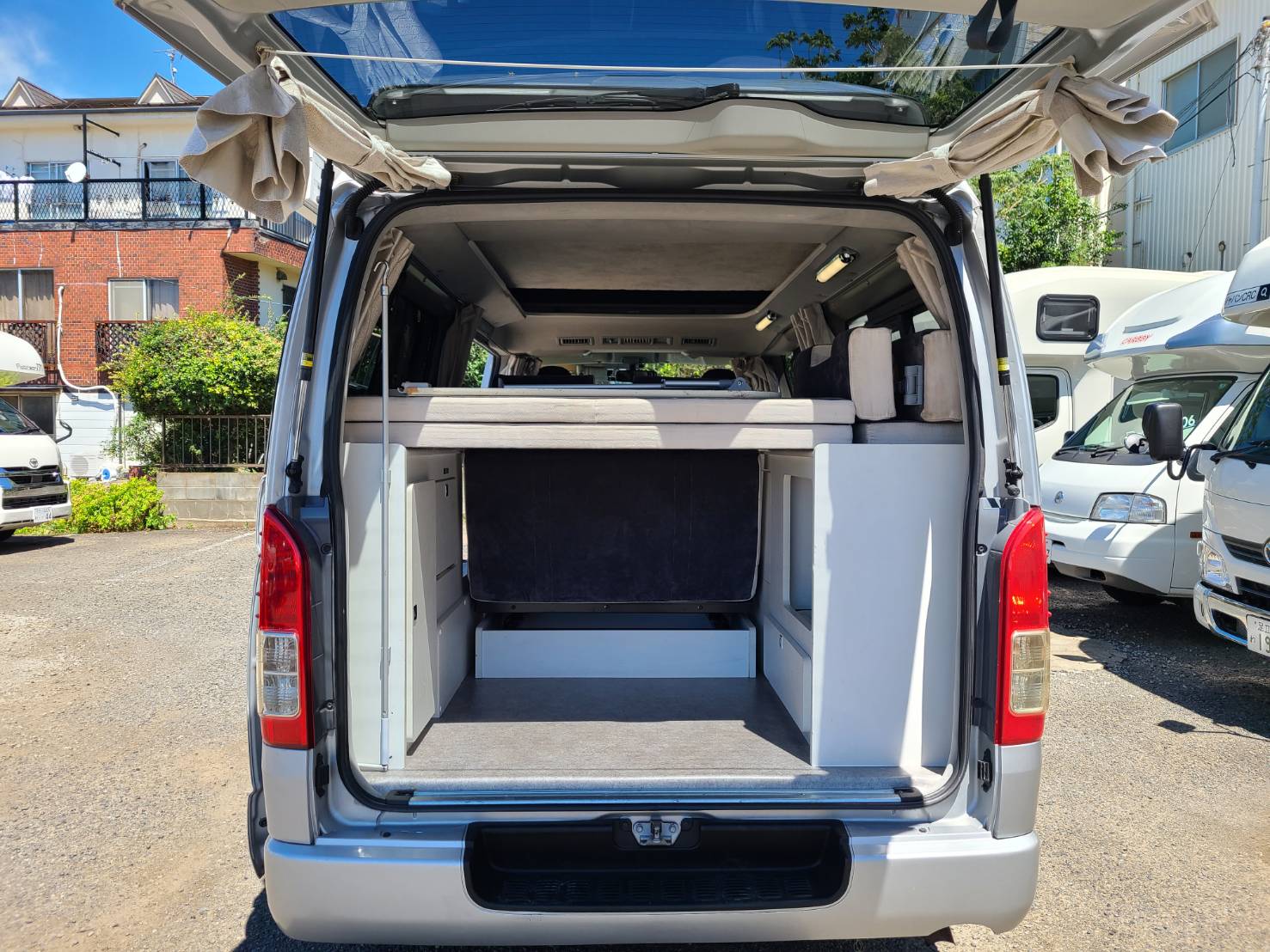 ハイエース ツェルトCP／ポップアップルーフ／東和モータース／バンコン中古車34