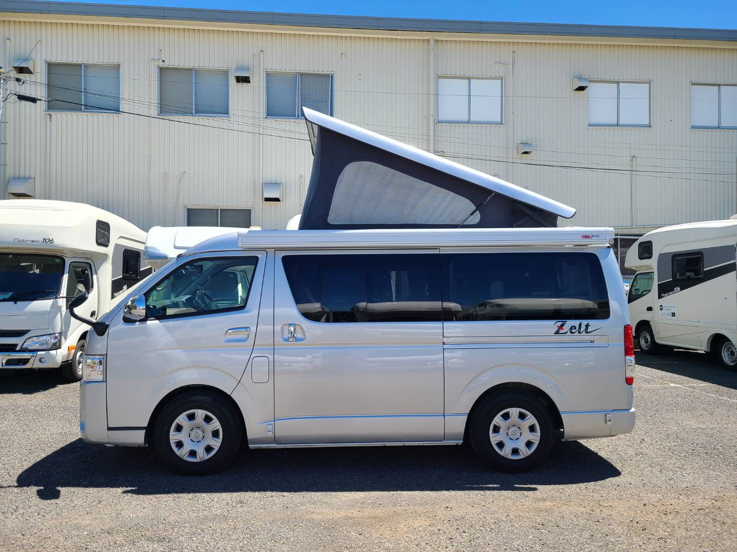 ハイエース ツェルトCP／ポップアップルーフ／東和モータース／バンコン中古車10