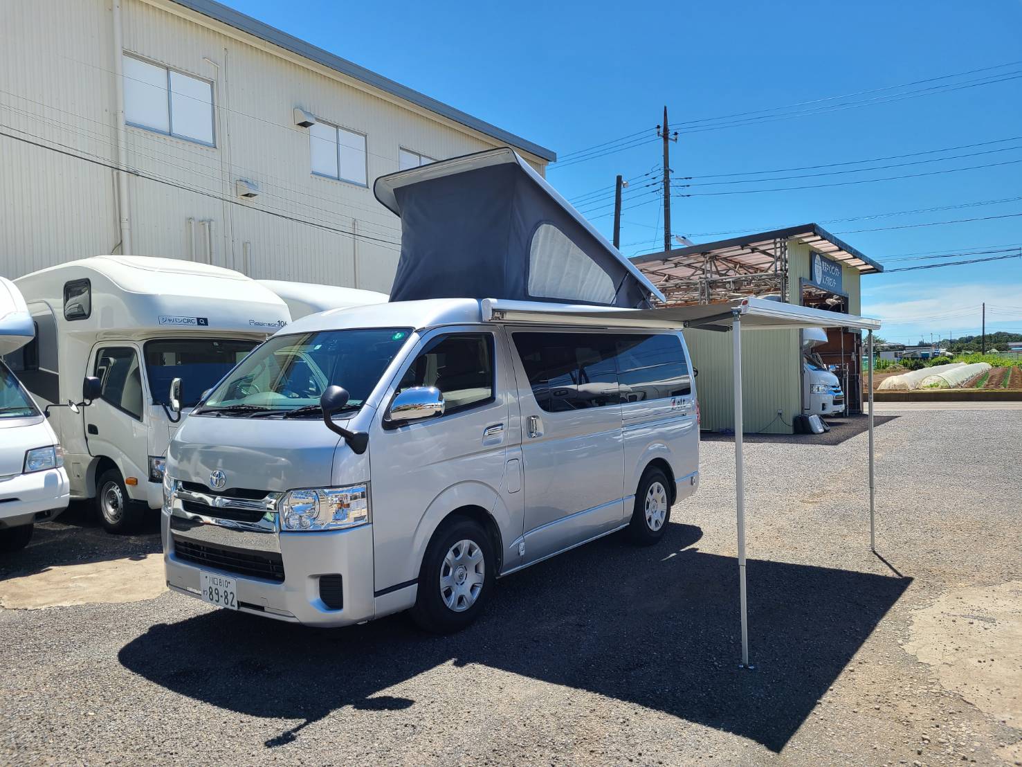 ハイエース ツェルトCP／ポップアップルーフ／東和モータース／バンコン中古車9