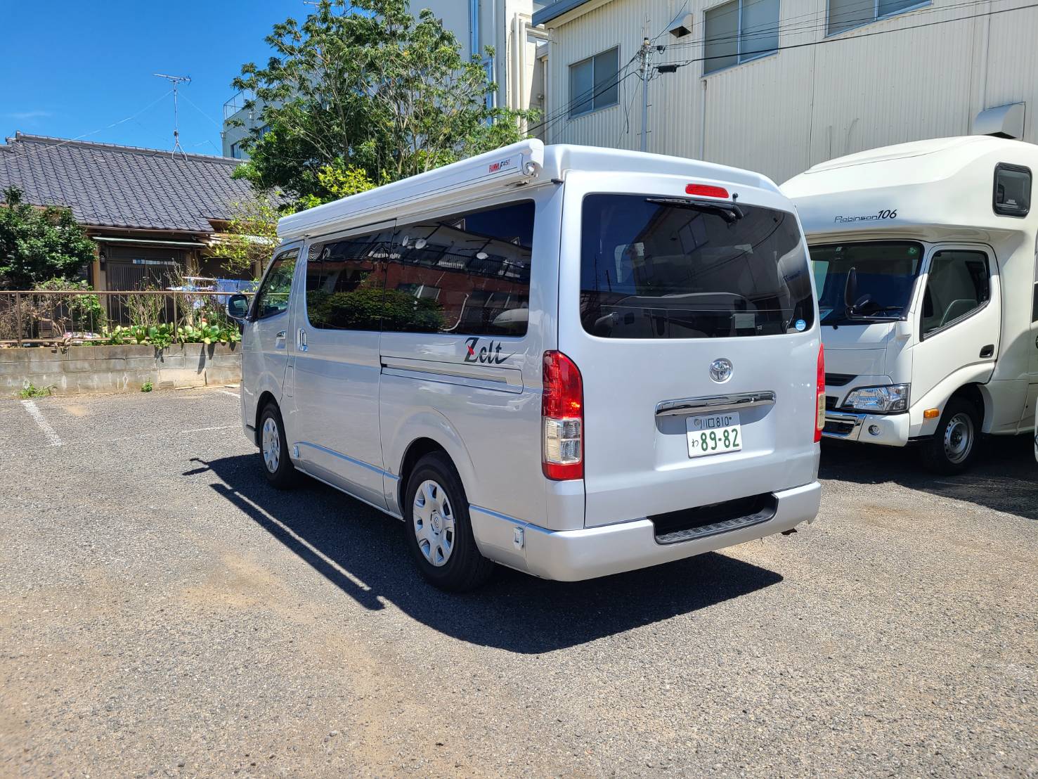 ハイエース ツェルトCP／ポップアップルーフ／東和モータース／バンコン中古車7