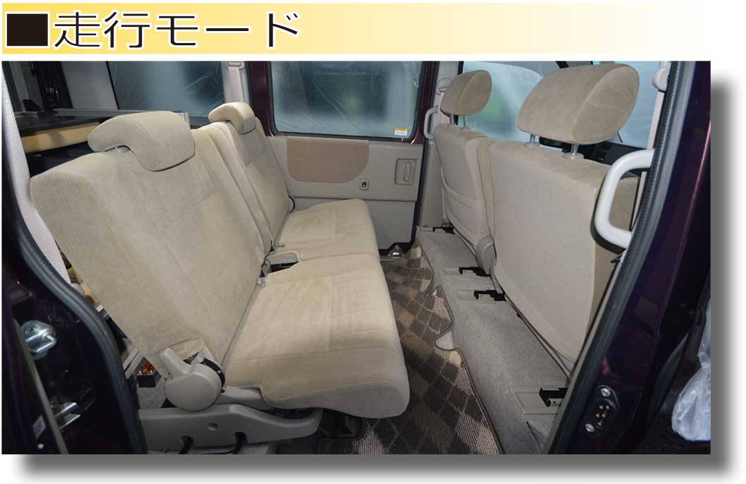 【生産終了】軽キャンパー Rakuneru 車中泊専用モデル4