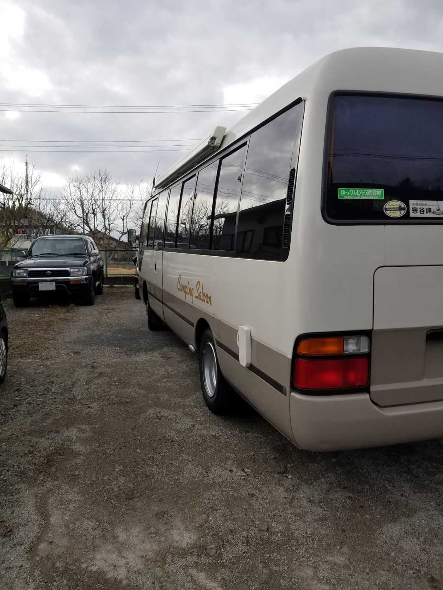 コースター バスコン キャンピングカー 8ナンバー登録6